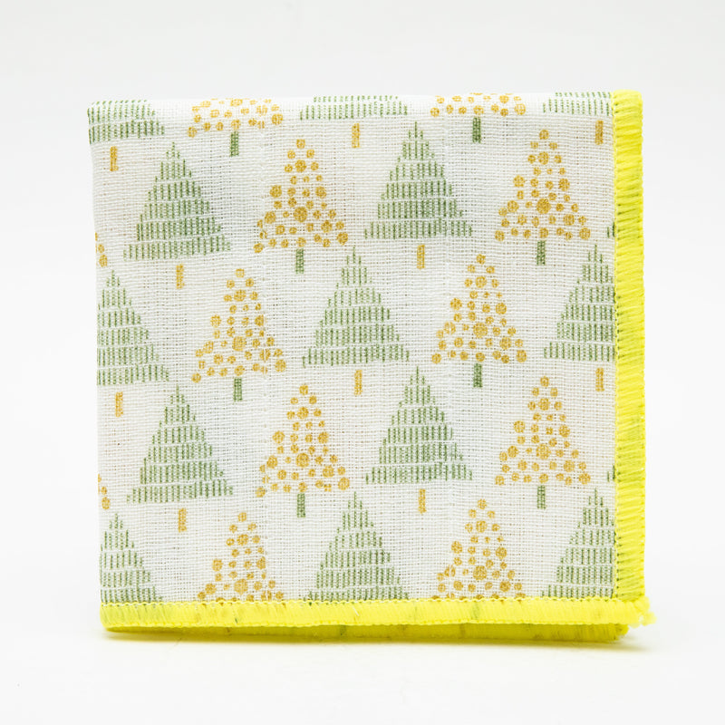 Kitchen Cloth (Soft & Absorbent/Nordic/Trees/30x30cm/Kokubo/SMCol(s): Yellow)