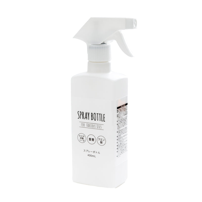 Spray Bottle (L: 400ml/4.4x9.3x22.6cm/SMCol(s): White)