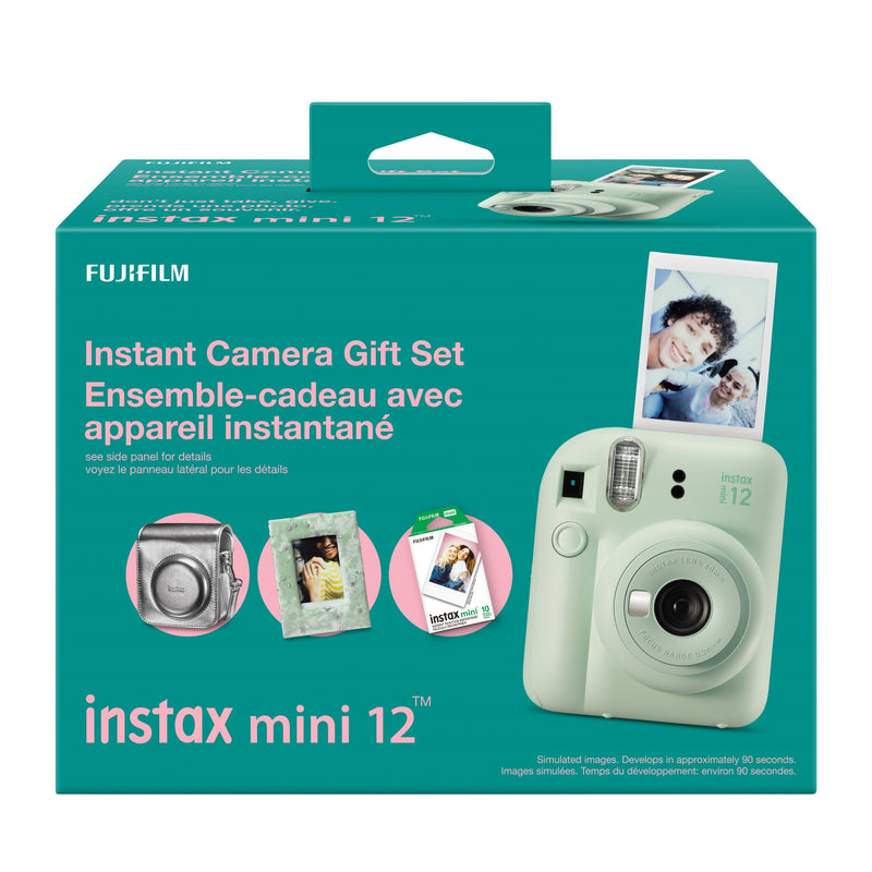 Fujifilm Instax Mini 12 Instant Camera Gift Set - Green