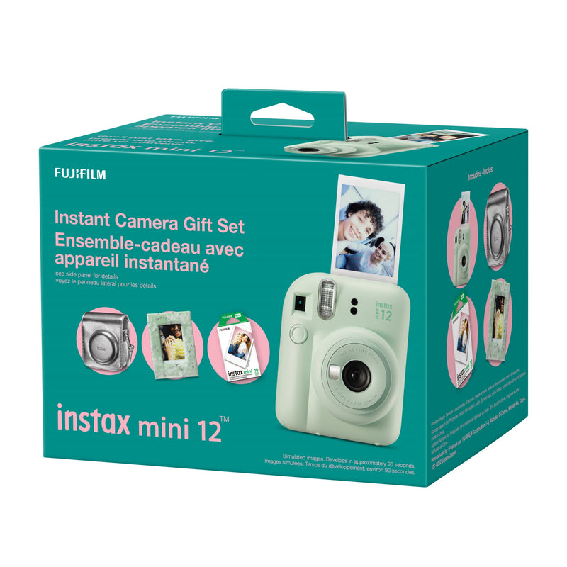 Fujifilm Instax Mini 12 Instant Camera Gift Set - Green