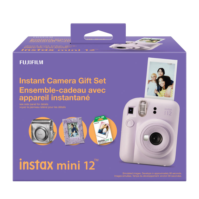 Fujifilm Instax Mini 12 Instant Camera Gift Set - Lilac