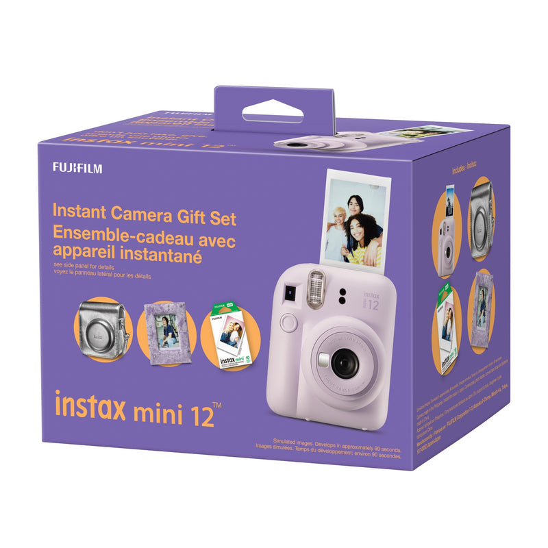 Fujifilm Instax Mini 12 Instant Camera Gift Set - Lilac