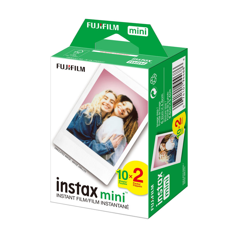 Fujifilm Instax Mini Instant Film Twin Pack (20 Exposures)