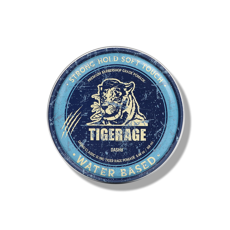 Dashu Classic Tiger Rage Water Based Hair Styling Pomade 168ml