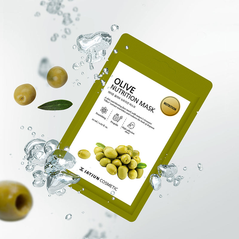 JAYJUN Olive Nutrition Mask 10pcs