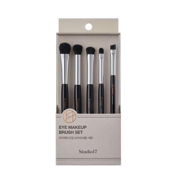 Eye makeup brush set