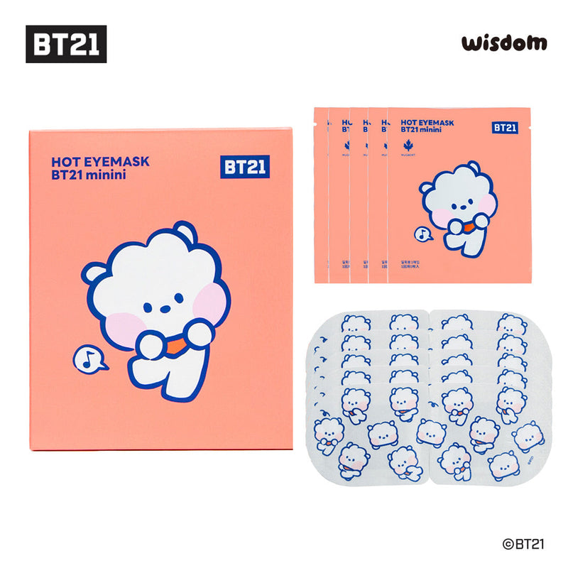 BT21 minini Hot Eye Mask (5ea)