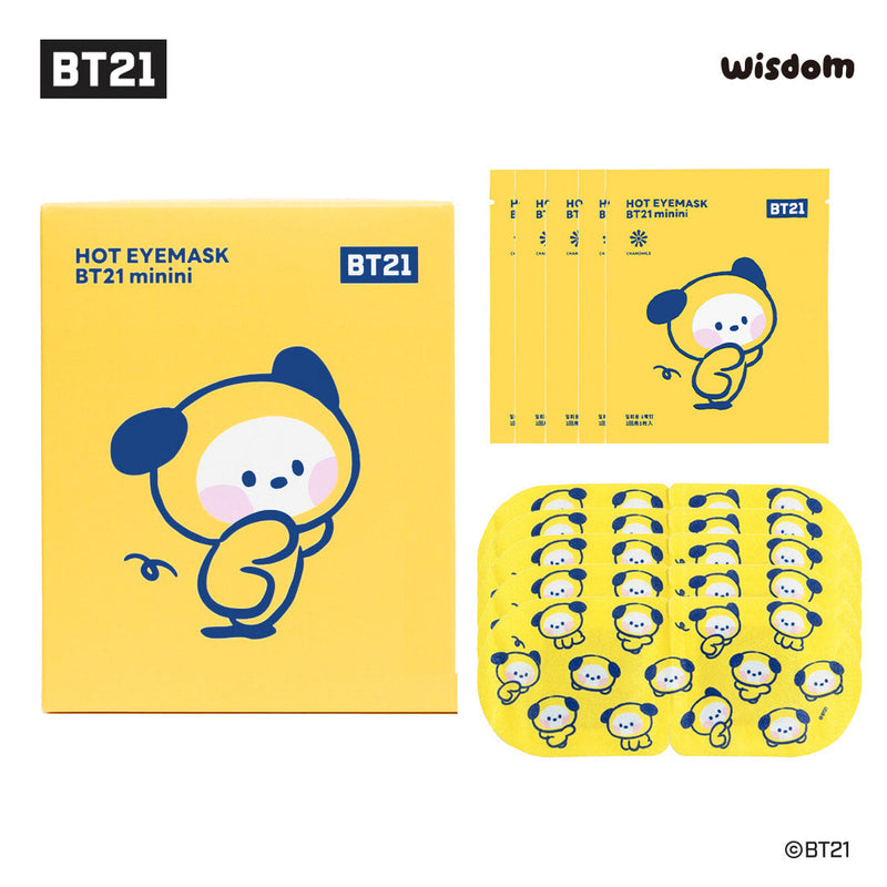 BT21 minini Hot Eye Mask (5ea)