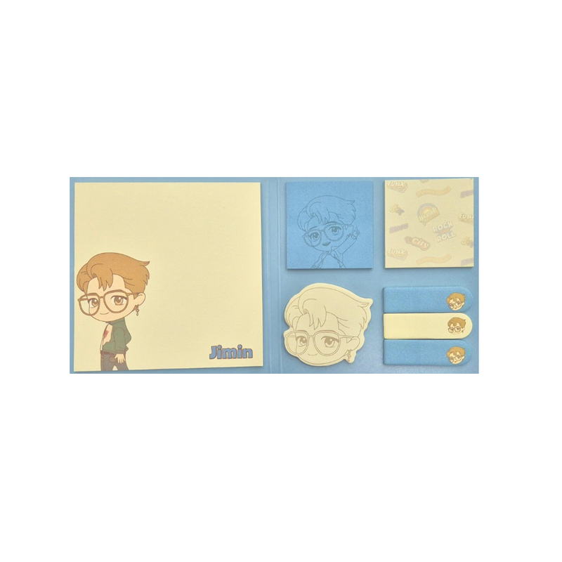 TinyTAN Memo Pad Set_Dynamite_Jimin 