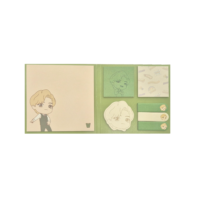 TinyTAN Memo Pad Set_Dynamite_V 