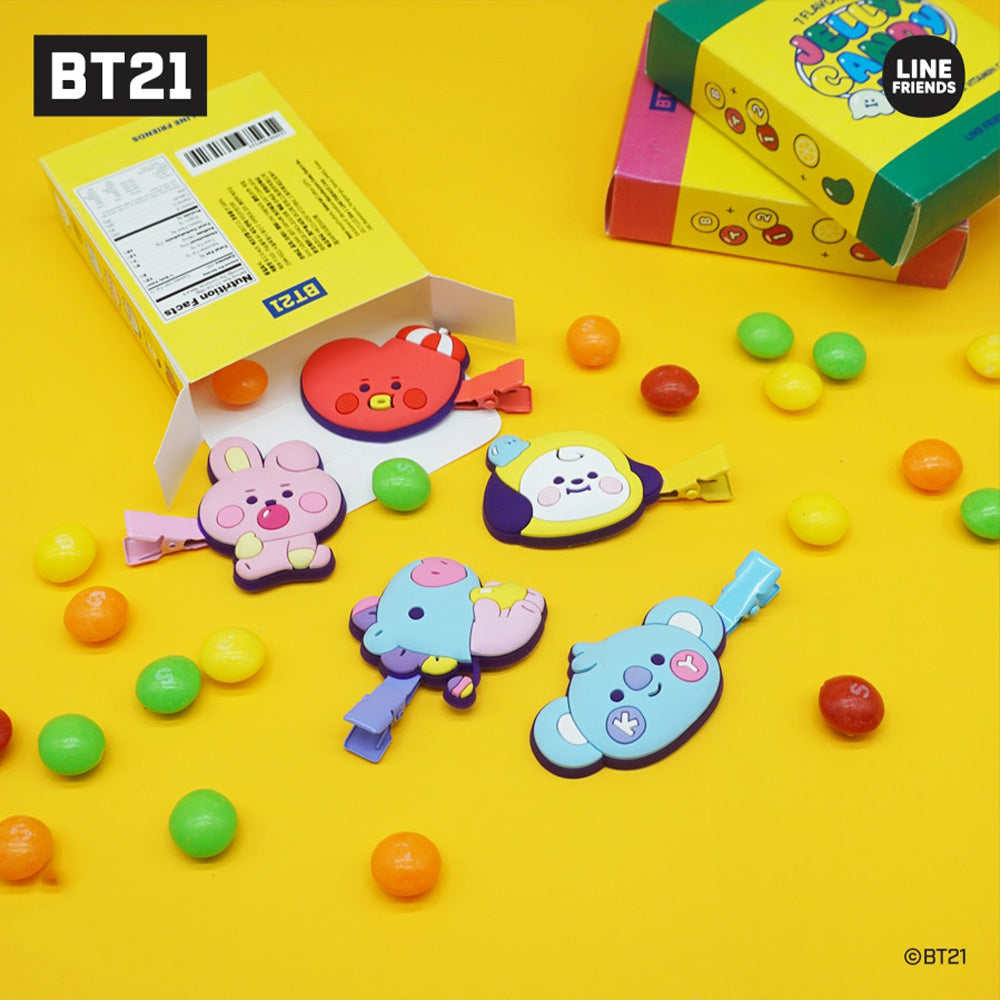 BT21 Hair Clip ver.3 JELLY - TATA