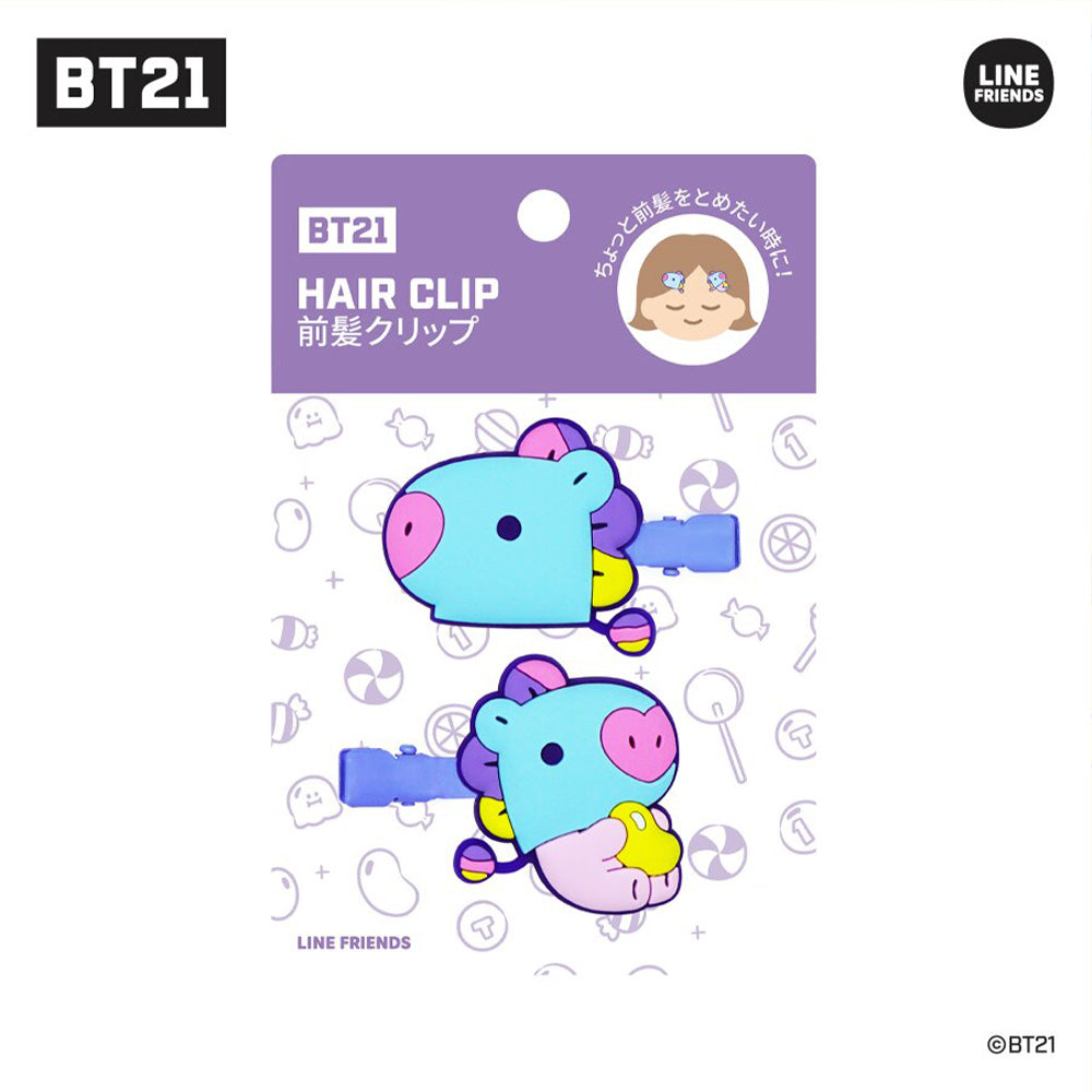 BT21 Hair Clip ver.3 JELLY - TATA