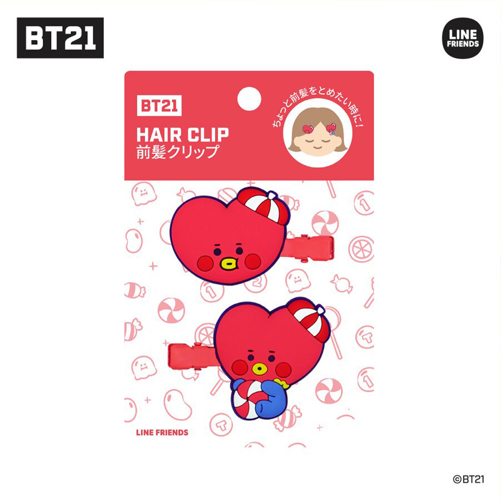 BT21 Hair Clip ver.3 JELLY - TATA