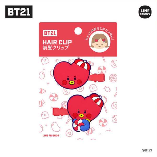 BT21 Hair Clip ver.3 JELLY