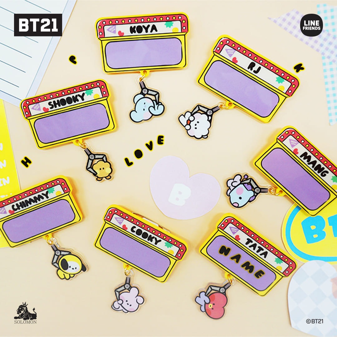 BT21 Minini Pin Badge - COOKY