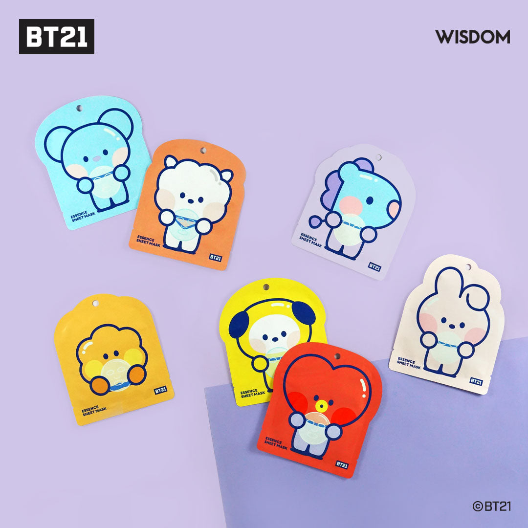 BT21 Minini Essence Sheet Mask Pack - MANG