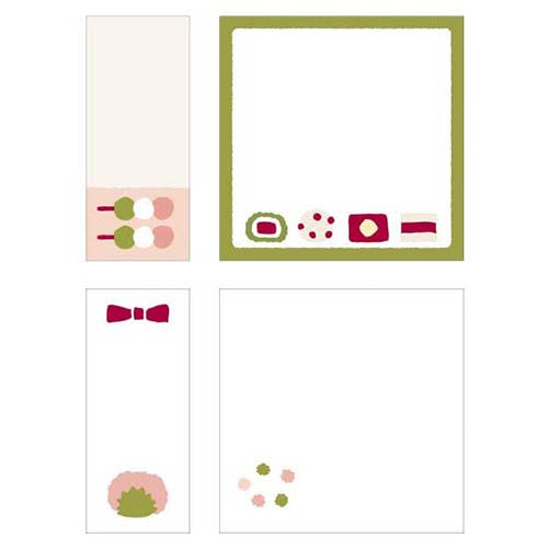 El Commun Goyururi WAGASHI Sticky Note