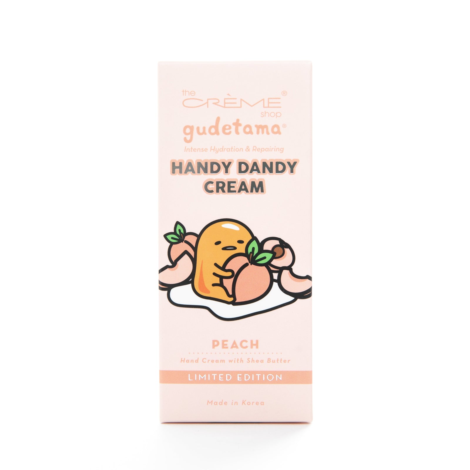 The Crème Shop Gudetama Handy Dandy Cream Peach