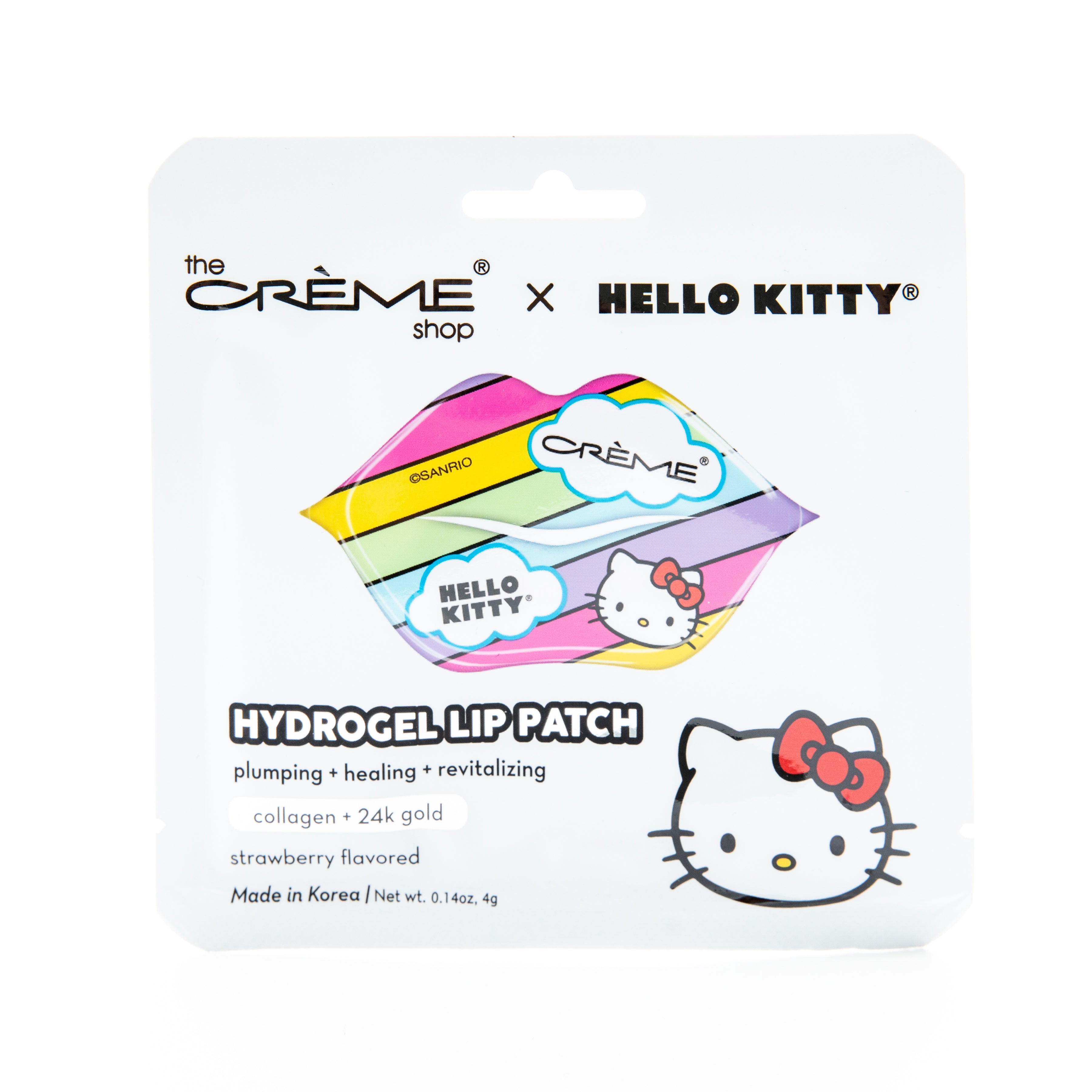 Shop The Crème Shop Hello Kitty Hydrogel Lip Patch Strawberry Flavored ...