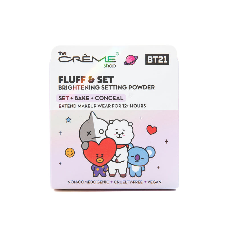 The Creme Shop BT21 Fluff & Set Brightening Setting Powder