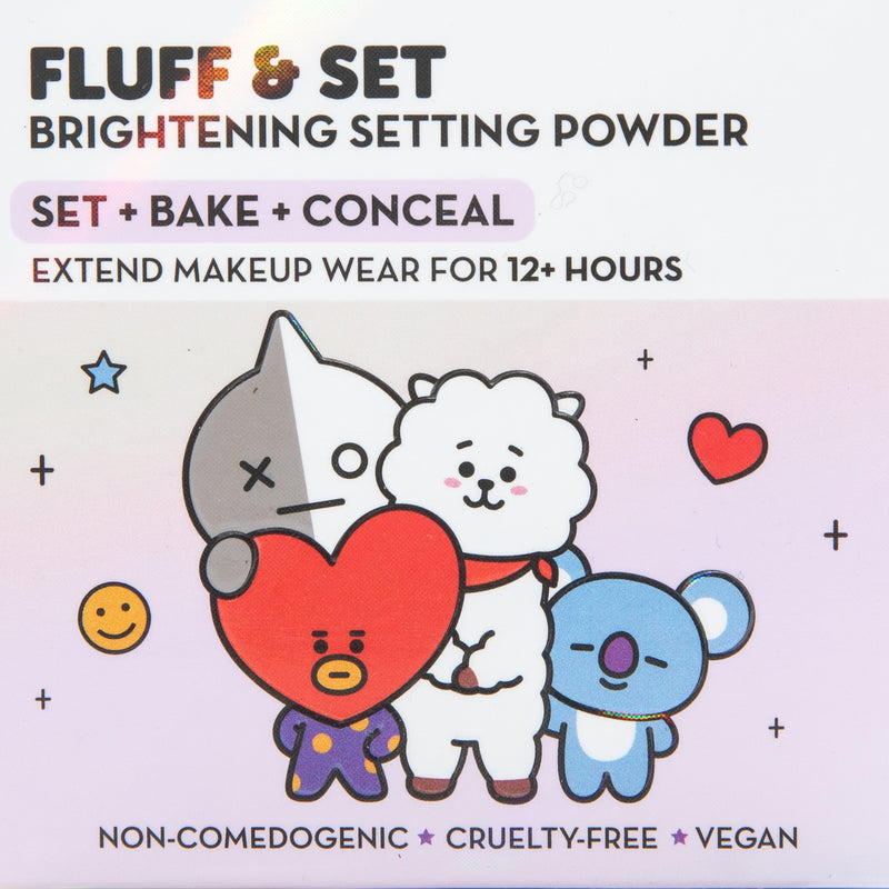 The Creme Shop BT21 Fluff & Set Brightening Setting Powder