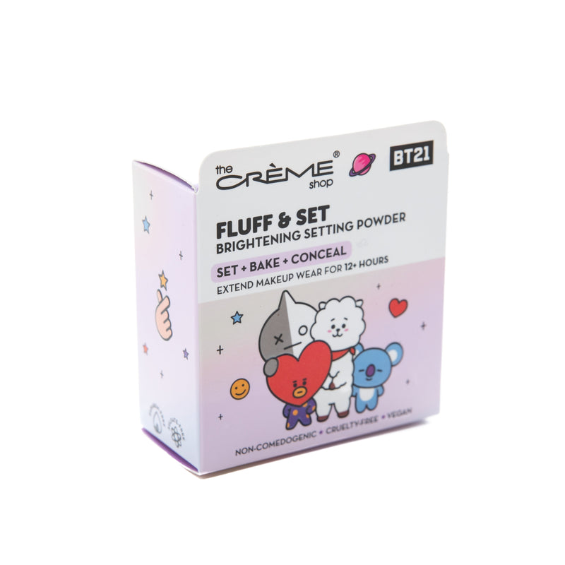 The Creme Shop BT21 Fluff & Set Brightening Setting Powder