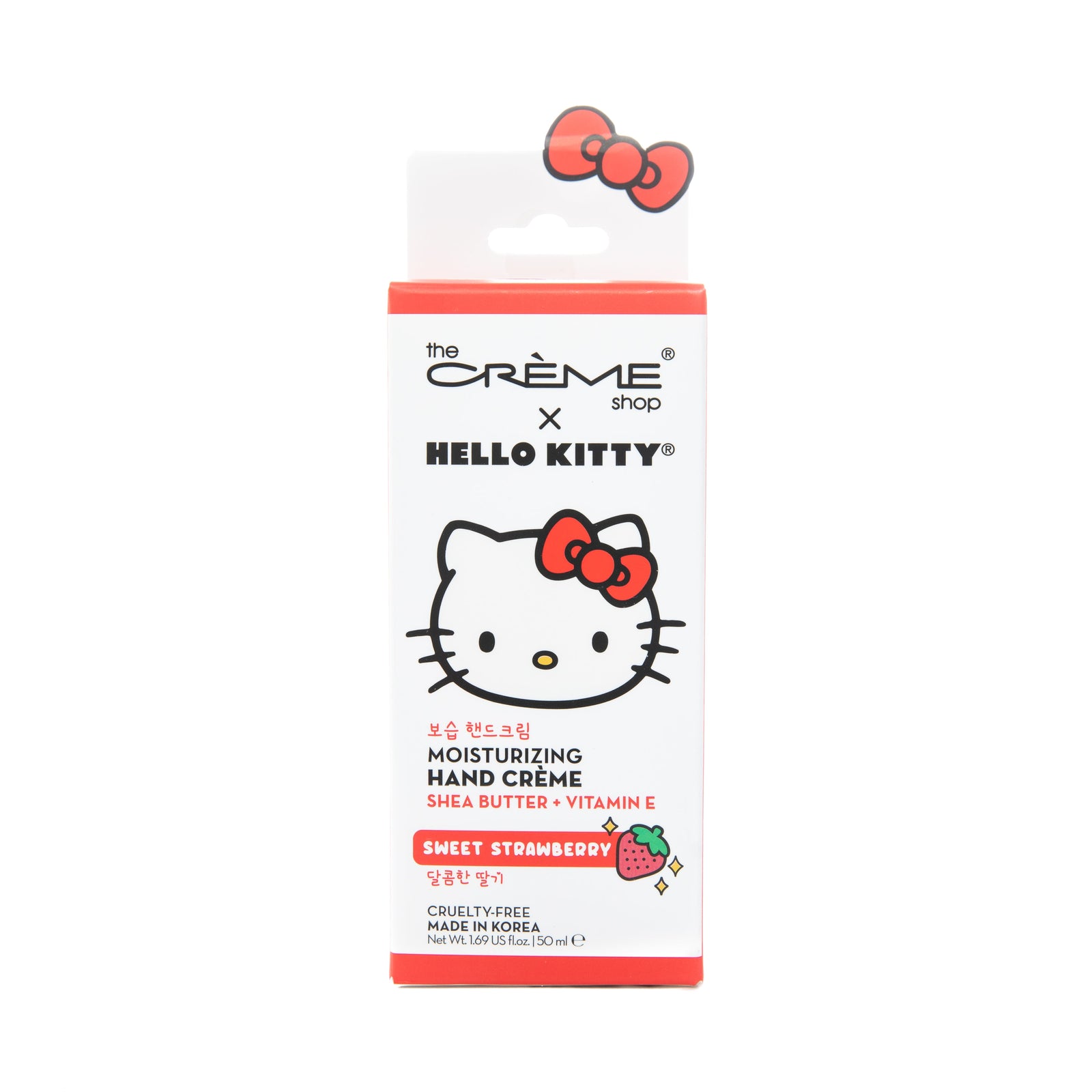 The Crème Shop Hello Kitty Moisturizing Hand Crème Sweet Strawberry