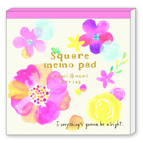 Clothes-Pin Nami Nami Memo Pad MM14152 - Flower