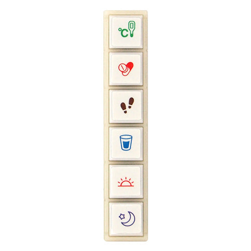 Kodomo No Kao Simple Symbols Permanent Ink Stamps - Health Check Marks