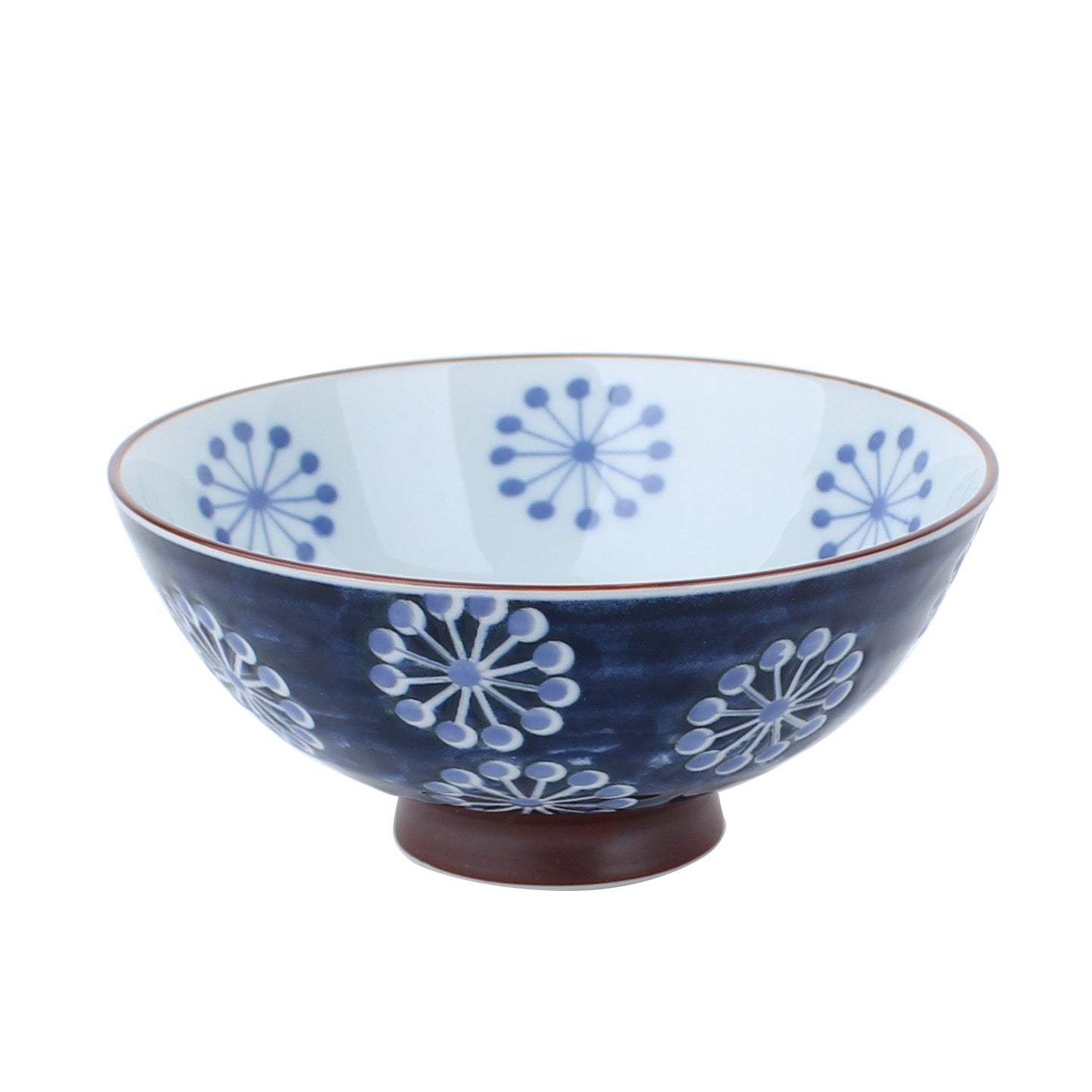 Hasui Circle Plum Flower Porcelain Bowl d.14.2cm