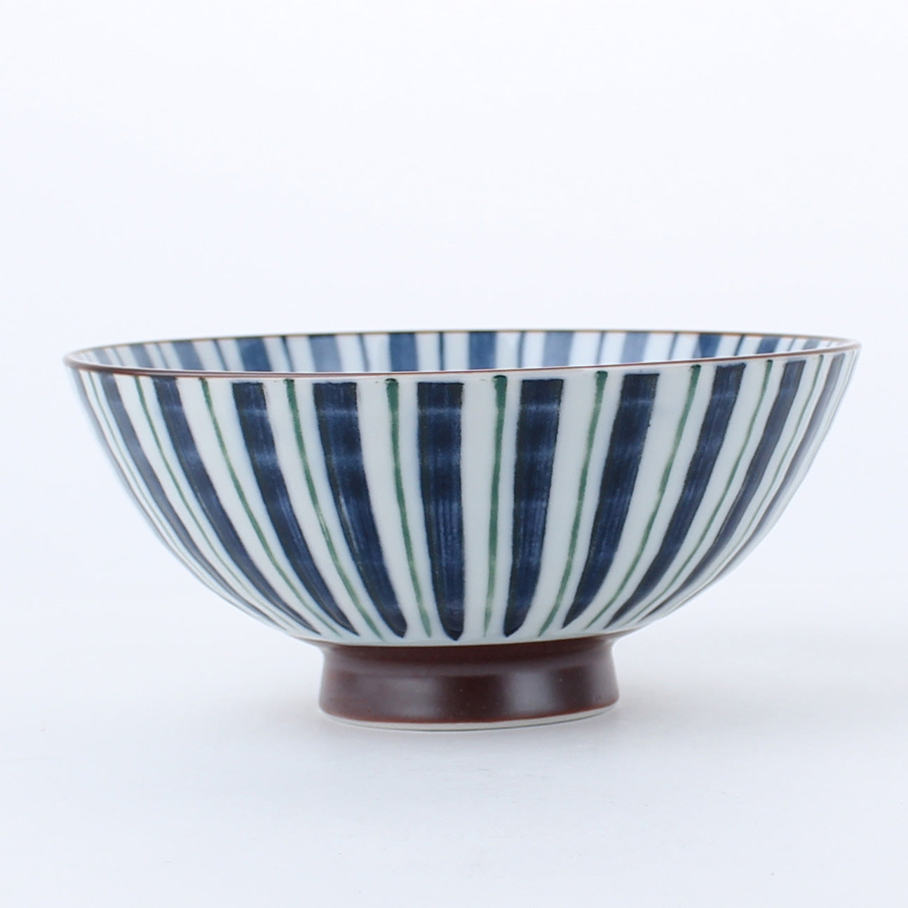 Hasui Two-Colour Tokusa Ten Grass Porcelain Bowl d.14.2cm