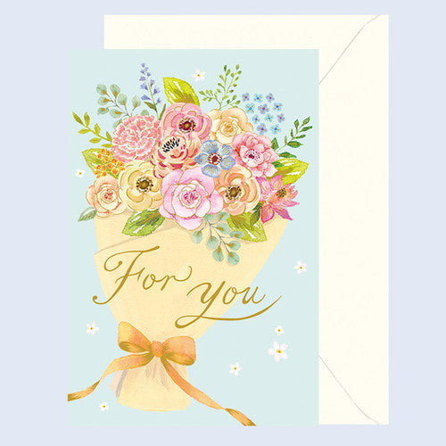 Chikyu Greetings Everyday Card Bouquet