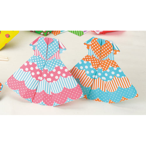 Showa Grimm Lace Chiyo Origami Paper with Instructions