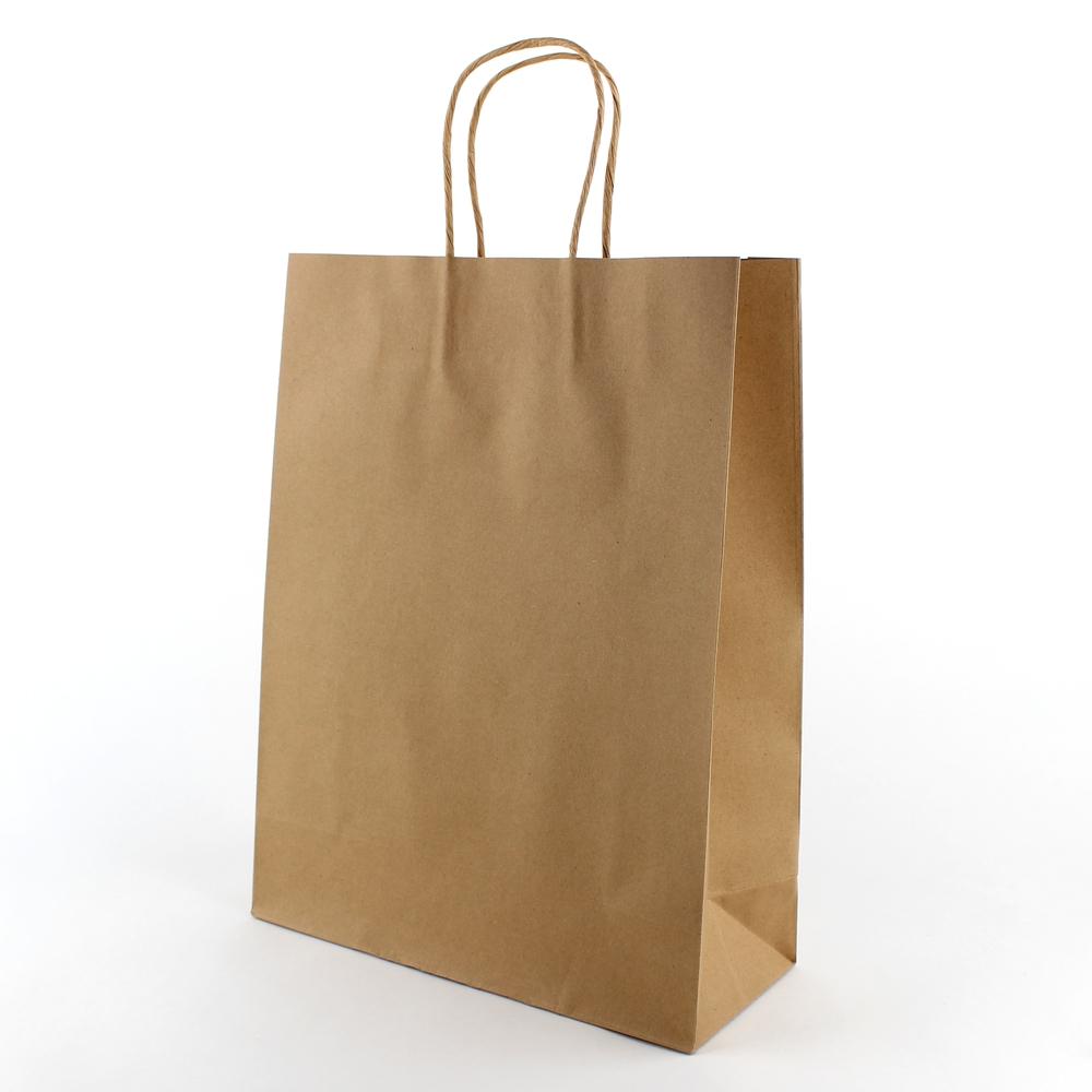 Gift Bag (Paper/Plain/BE/35x27x11cm (2pcs))