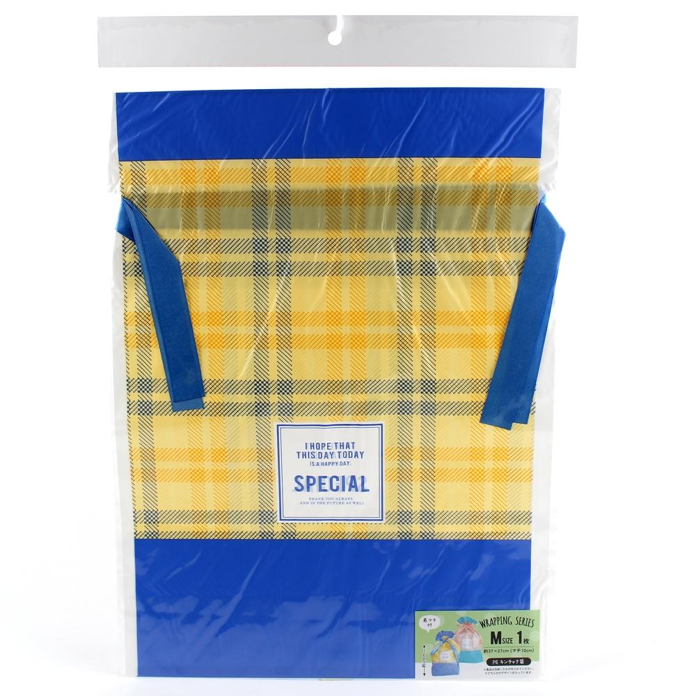 Gift Bag (Plaid Drawstring)