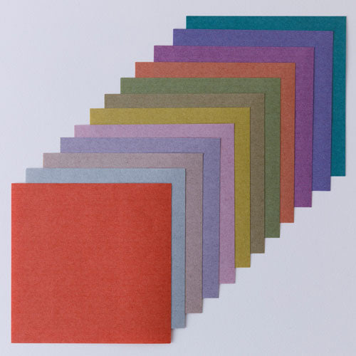 Shogado Japanese Traditional Colours Origami Paper (60 Sheets) - 9.5x9.5cm