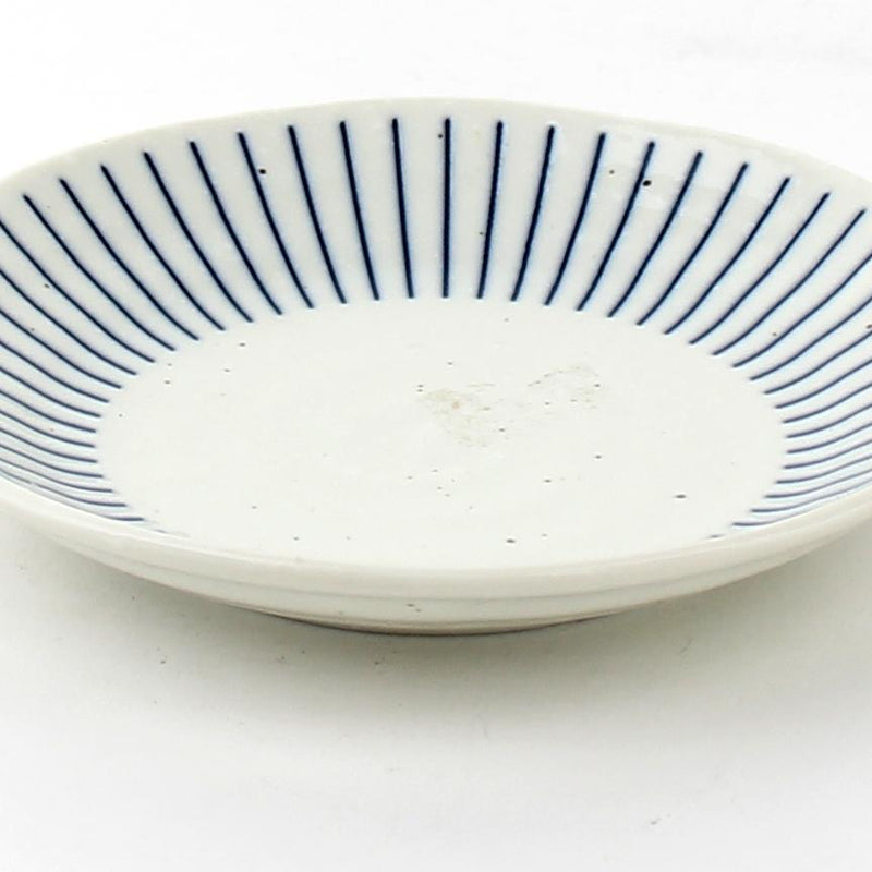 Plate (Ceramic/Lined/2.4cm/d.13.8cm)