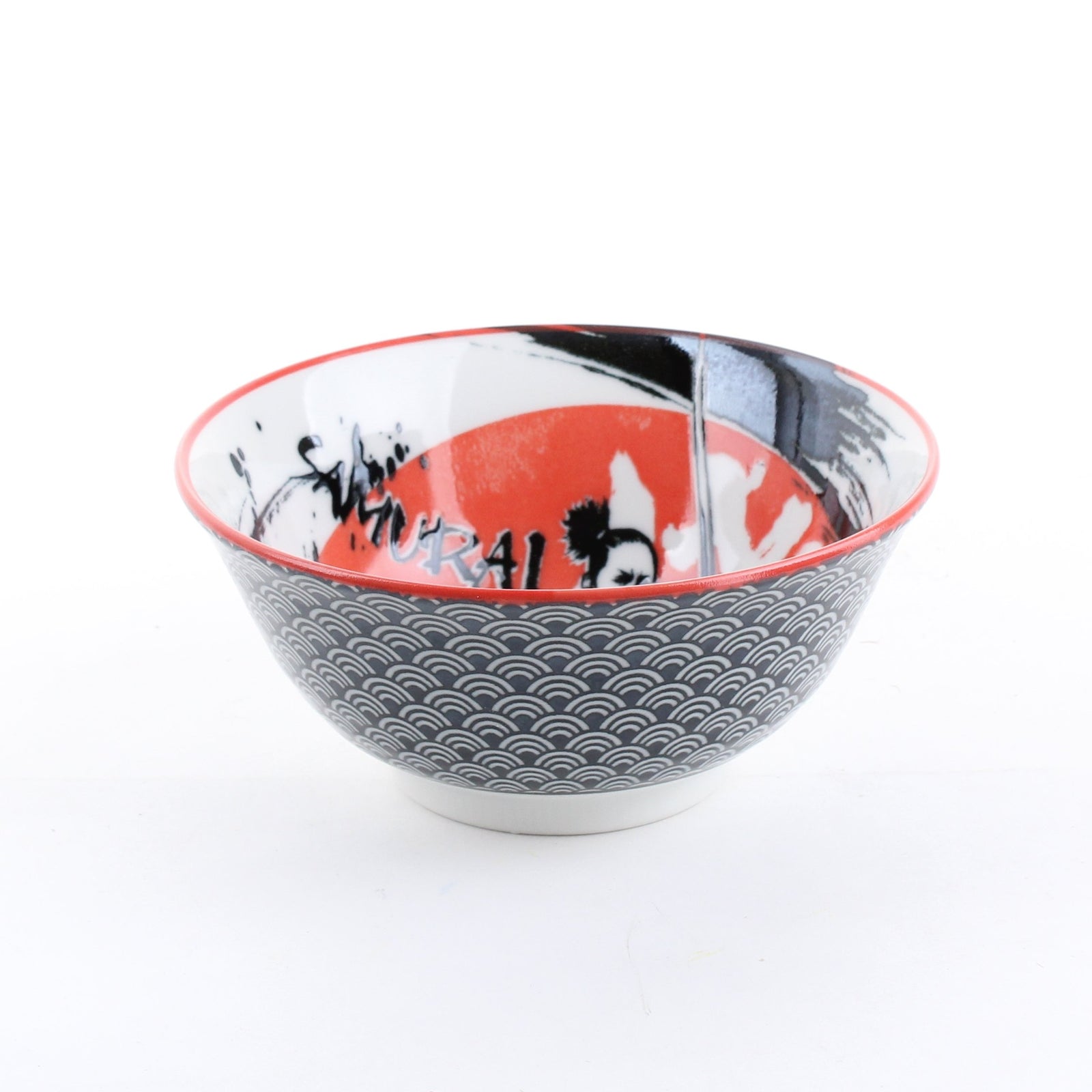 Samurai Ceramic Bowl (6.5cm/d.15cm)