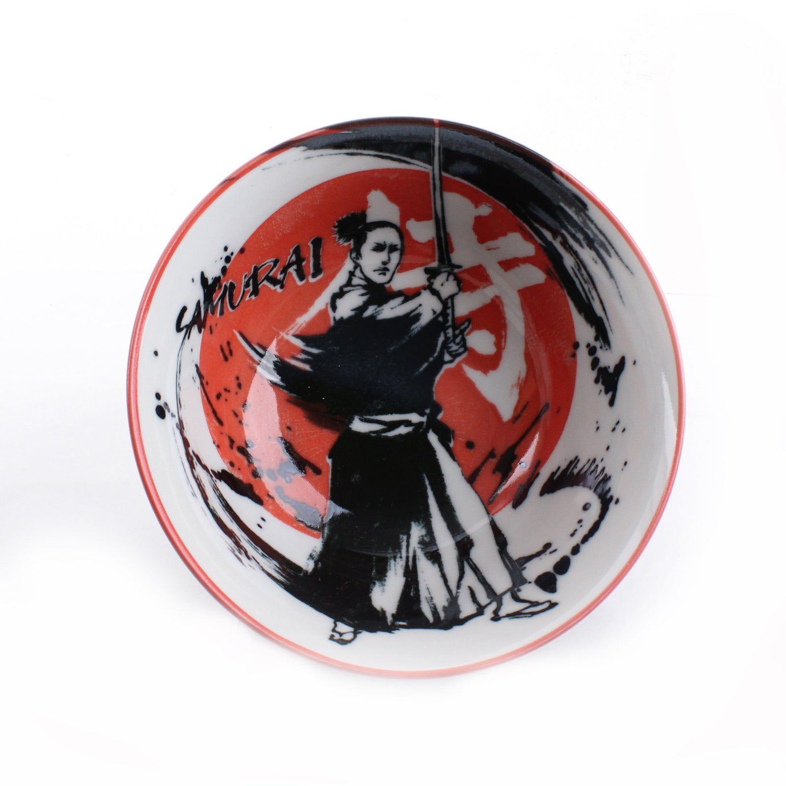 Samurai Ceramic Bowl (6.5cm/d.15cm)