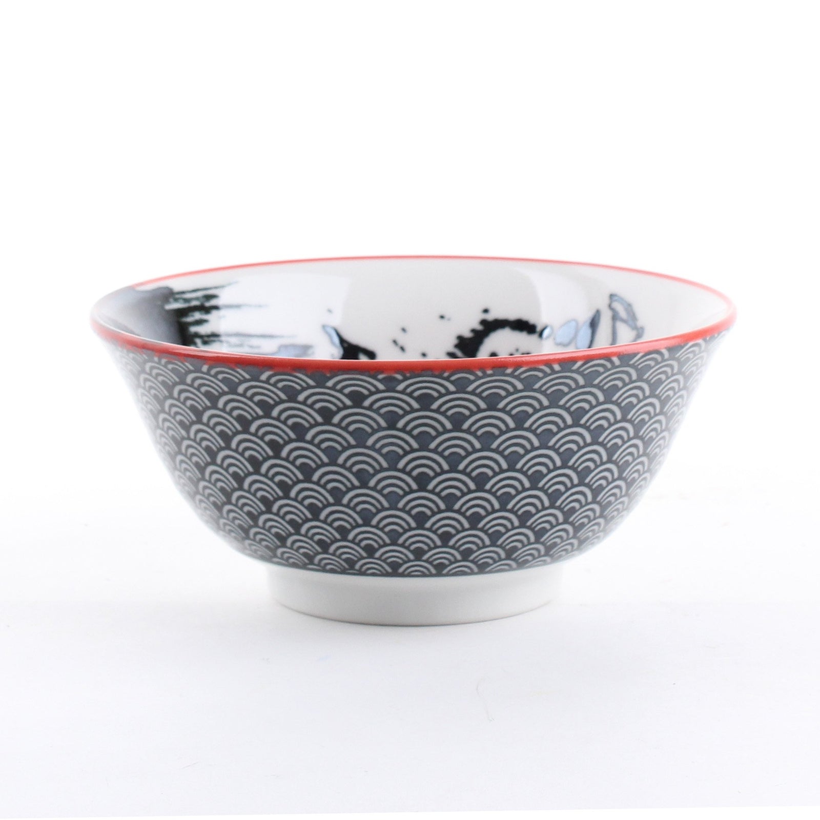 Samurai Ceramic Bowl (6.5cm/d.15cm)