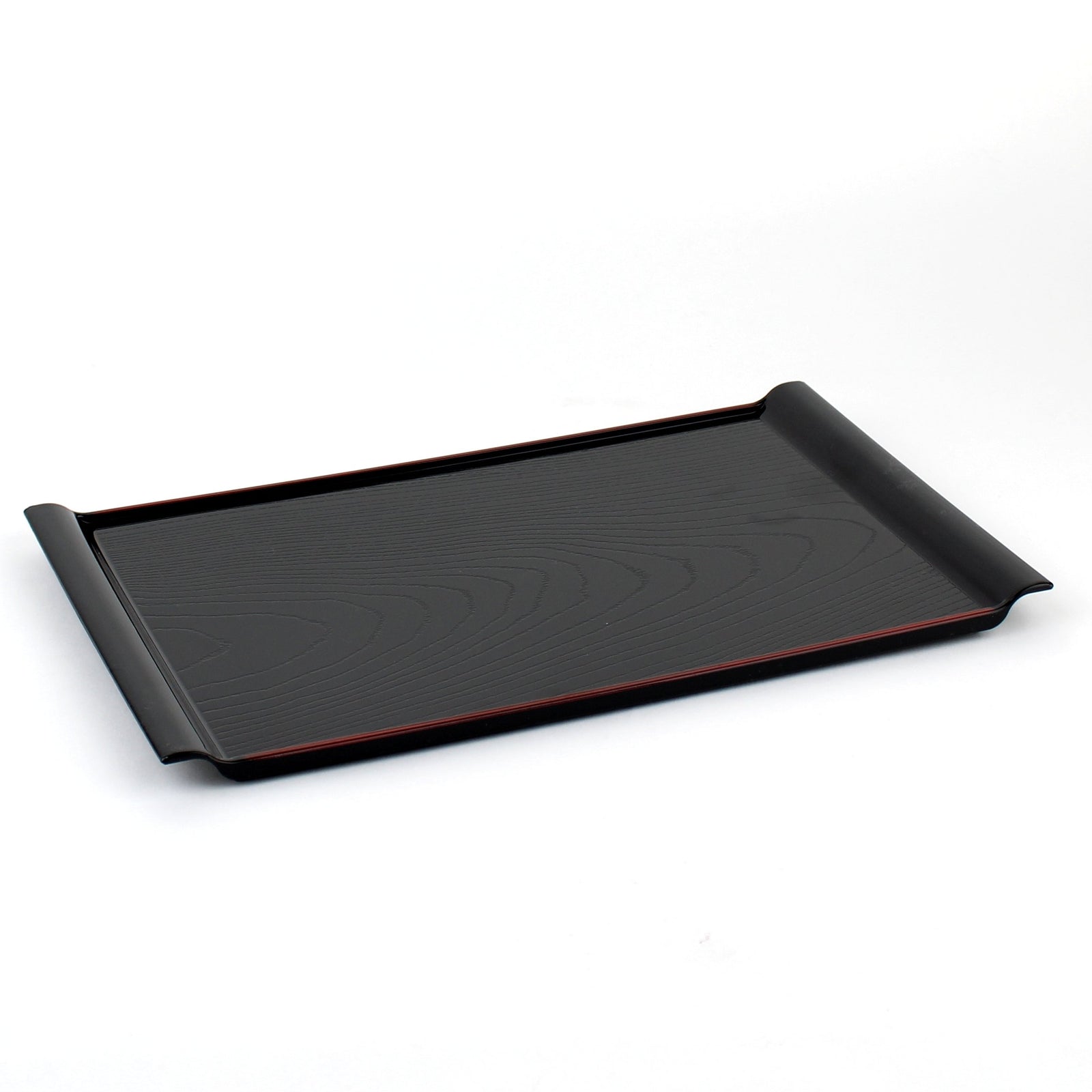 Black Lacquer Tray (17.5x29x1.5cm)