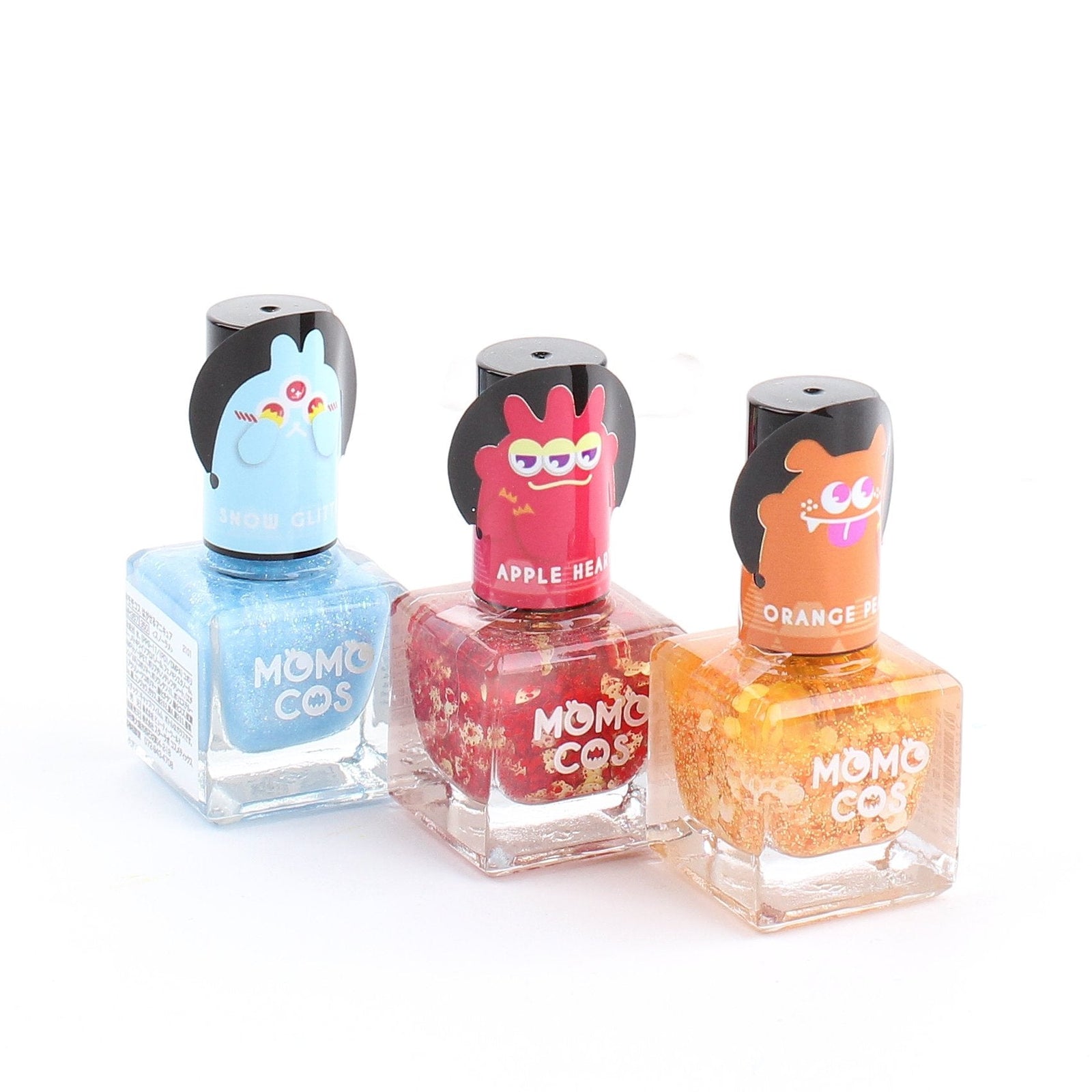 Beauty World Monster Milky Pink Momocos Peel-Off Nail Polish 6ml - Orange Peach