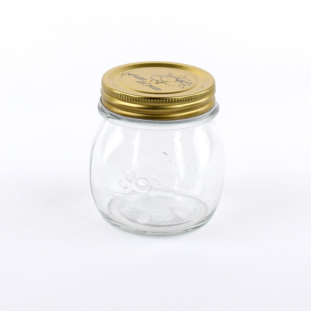 Container (w/Twist Cap/Fruits/GD/8x8x9cm / 300mL)