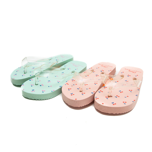 Flip Flops (Cherry/SS: 18cm/1 Pair/Paire/SMCol(s): Blue/Pink)