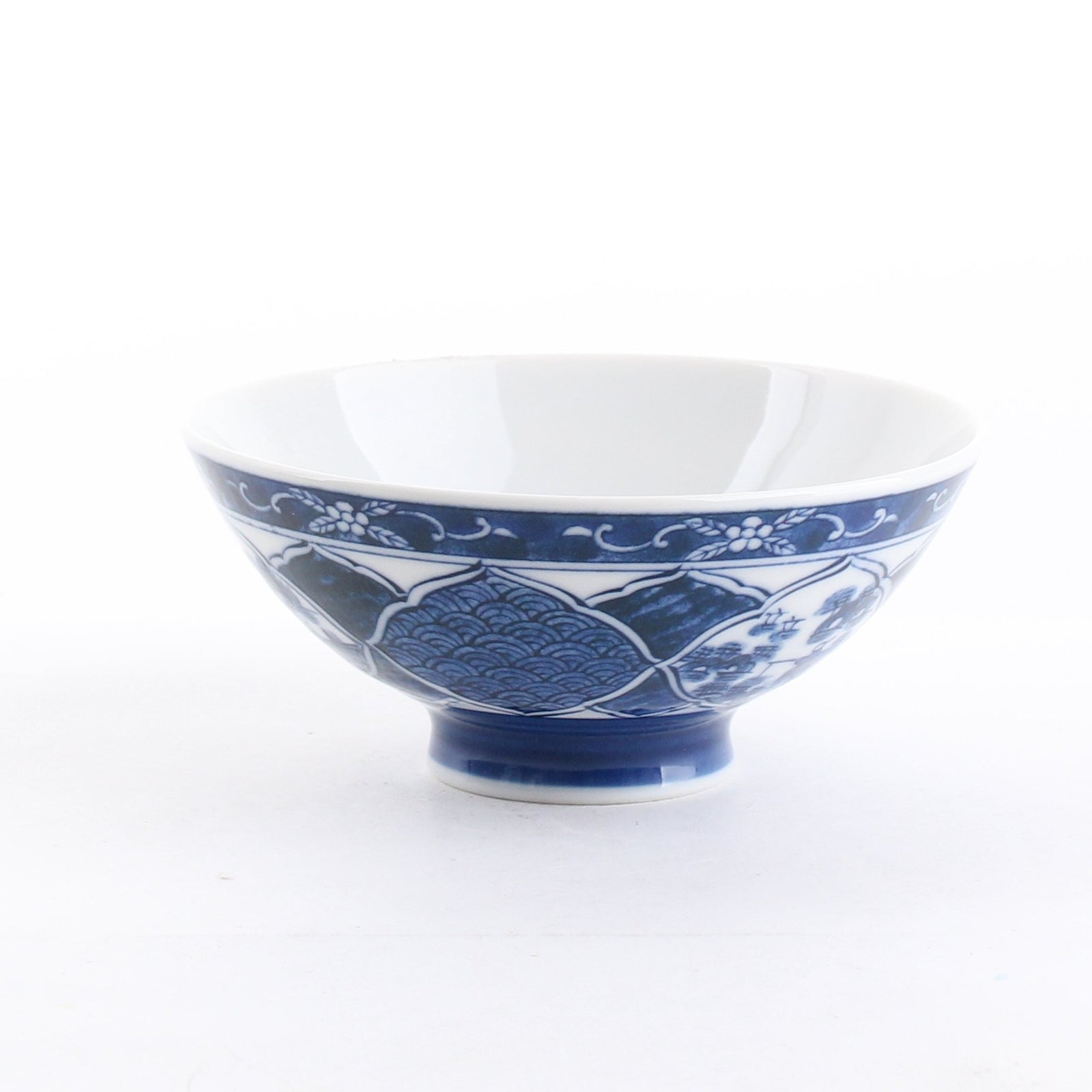 Japanese Art Ceramic Rice Bowl