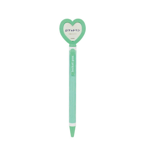 Epoch Chemical Heart With Locket 0.8mm Ballpoint Pen