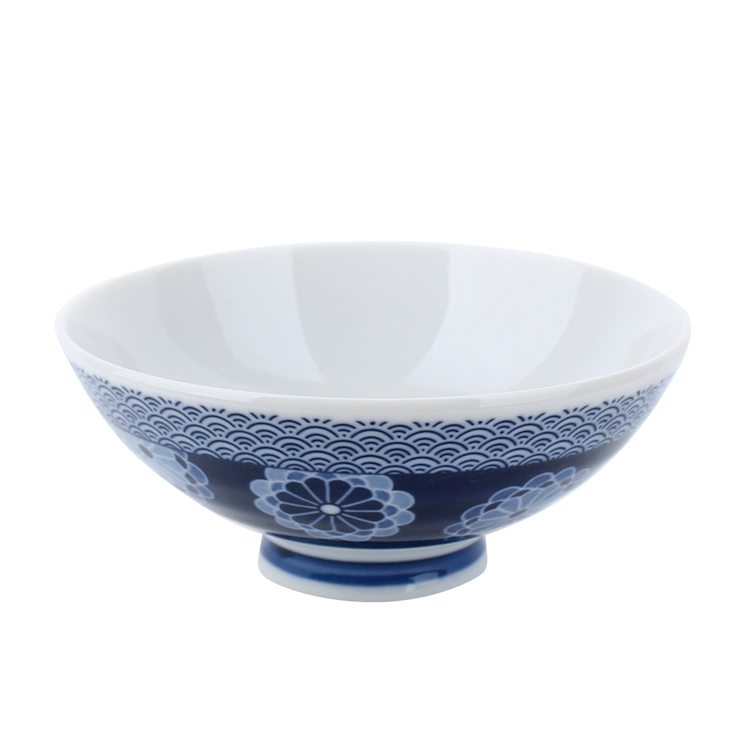 Chrysanthemum, Waves Porcelain Bowl d.11.5cm