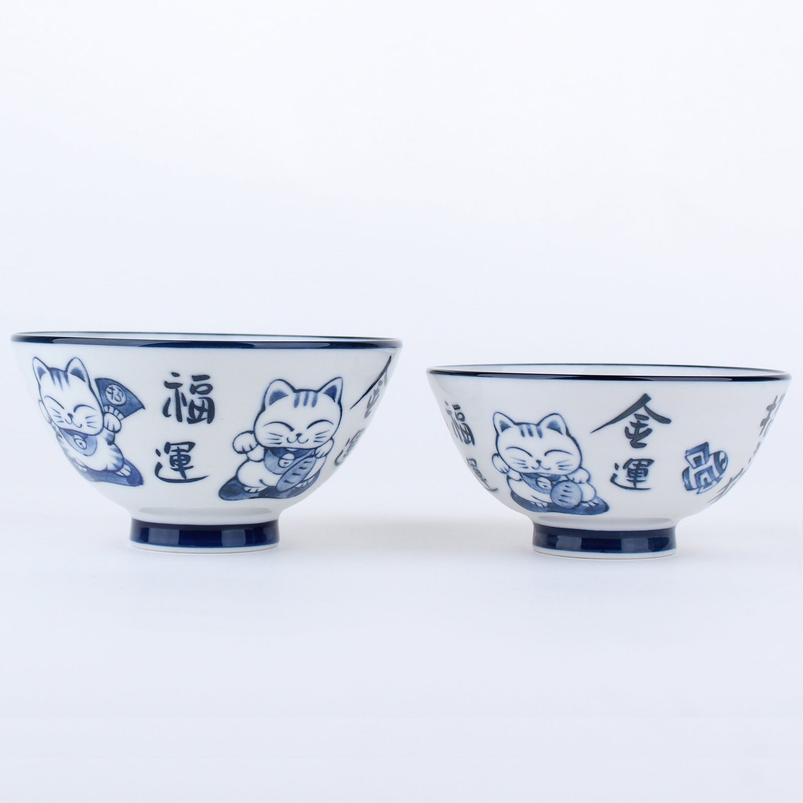 Beckoning Cat Bowl (d.11.3cm)