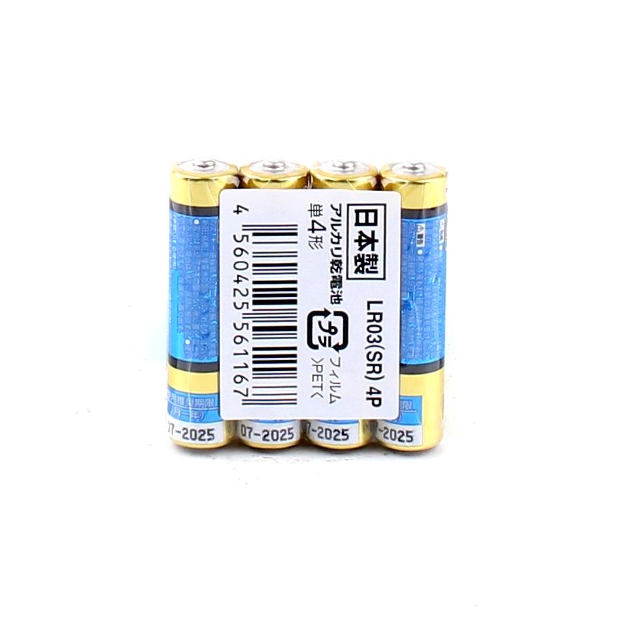 AlkalineAAA Batteries (4pcs)