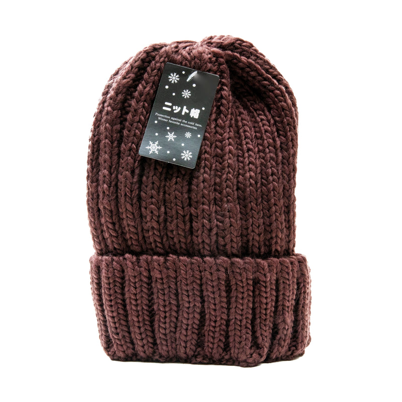 Beanie (Crochet/22cm/¯16cm/SMCol(s): Brown)